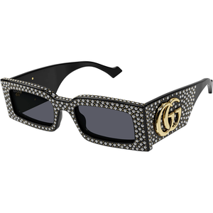 gucci, gucci eyewear, gucci sunglasses, xeyes sunglass shop, women sunglasses, fashion, fashion sunglasses, gg1425s, sunglasses with crystals