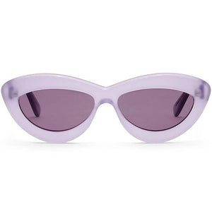 loewe, loewe sunglasses, loewe eyewear, xeyes sunglass shop, cat eye sunglasses, fashion, fashion sunglasses, women sunglasses, lw40096i, loewe inflated cat eye sunglasses