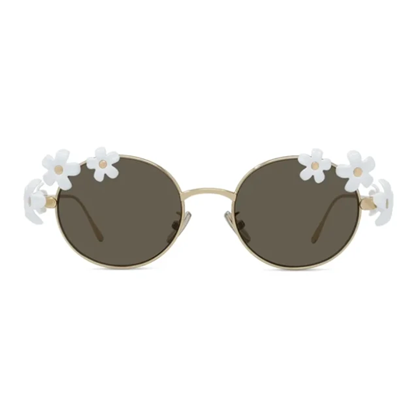 loewe, loewe sunglasses, loewe eyewear, xeyes sunglass shop, cat eye sunglasses, fashion, fashion sunglasses, women sunglasses, flower sunglasses, loewe flower sunglasses, lw40173u