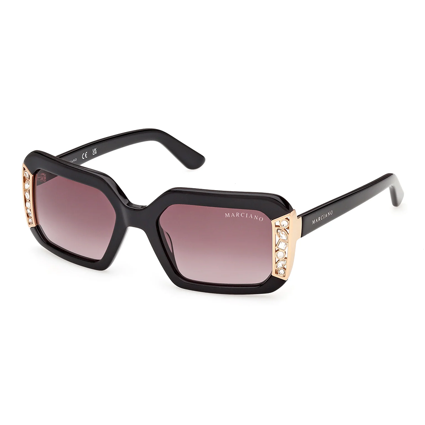 guess, guess eyewear, guess sunglasses, xeyes sunglass shop, women sunglasses, square sunglasses, fashion, fashion sunglasses, guess by marciano, gm00042