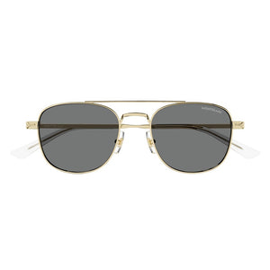 mont blanc, mont blanc eyewear, mont blanc sunglasses, xeyes sunglass shop, men sunglasses, square sunglasses, metal sunglasses, mb0363s, gold sunglasses