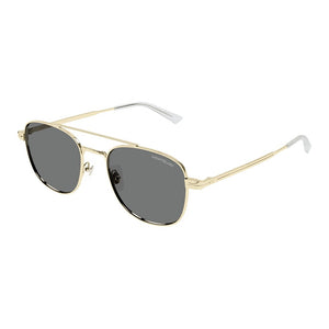 mont blanc, mont blanc eyewear, mont blanc sunglasses, xeyes sunglass shop, men sunglasses, square sunglasses, metal sunglasses, mb0363s, gold sunglasses