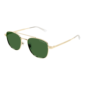 mont blanc, mont blanc eyewear, mont blanc sunglasses, xeyes sunglass shop, men sunglasses, square sunglasses, metal sunglasses, mb0363s, gold sunglasses