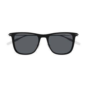 mont blanc, mont blanc eyewear, mont blanc sunglasses, xeyes sunglass shop, men sunglasses, rectangular sunglasses, black sunglasses, mb0206s