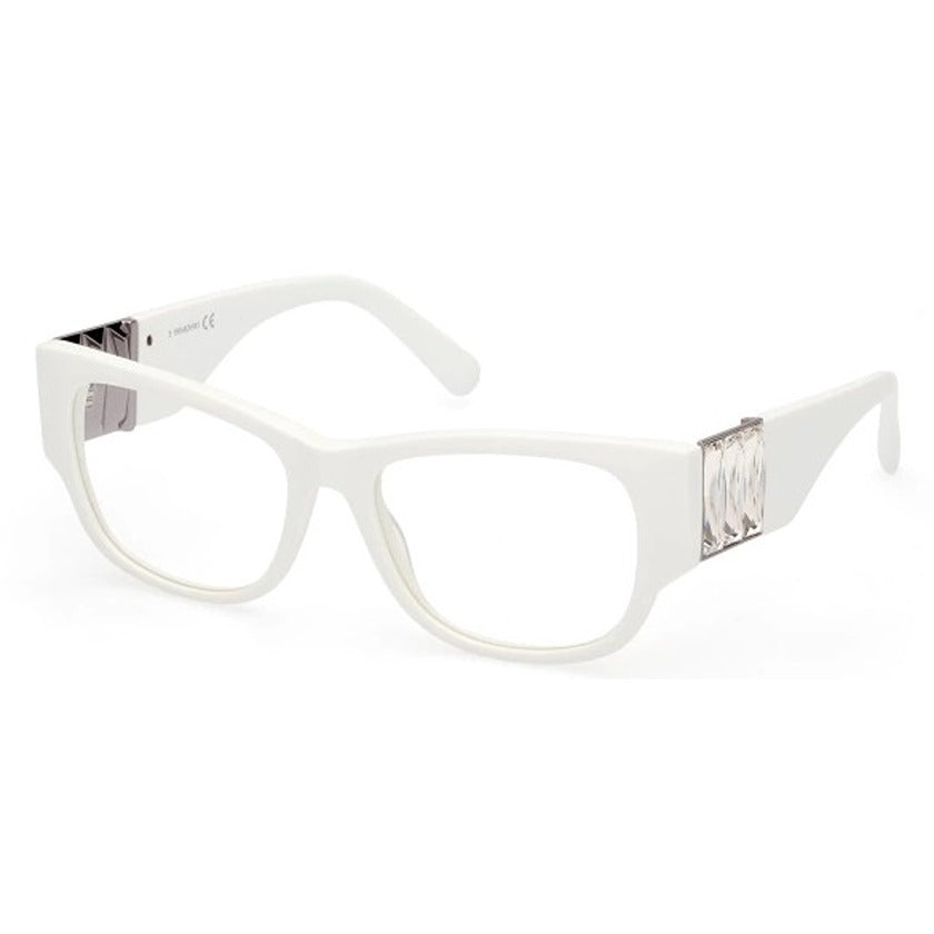 swarovski, swarovski eyewear, swarovski optical glasses, xeyes sunglass shop, women optical glasses, swarovski crystals, square optical glasses, optical glasses with crystals, sk5473