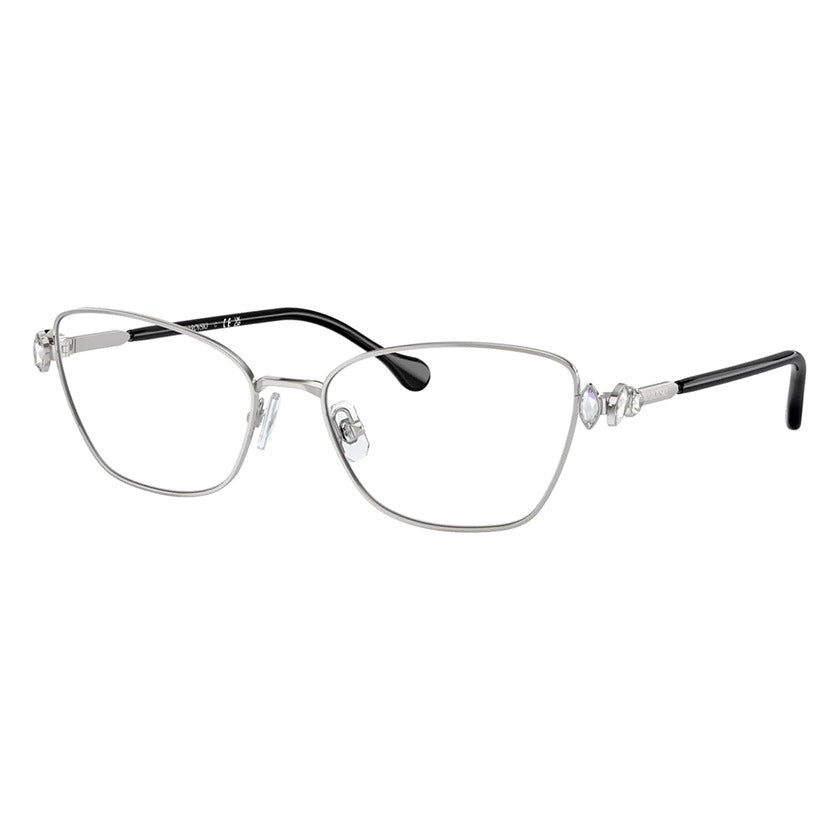swarovski, swarovski eyewear, swarovski optical glasses, xeyes sunglass shop, women optical glasses, swarovski crystals, cat eye optical glasses, optical glasses with crystals, sk1006