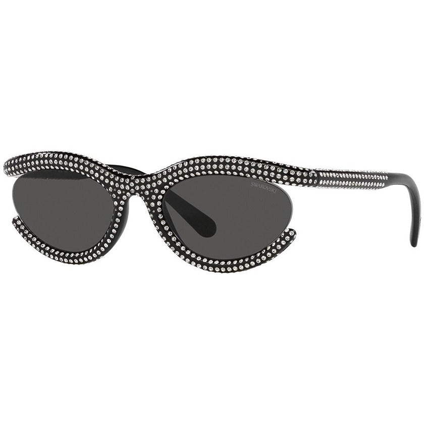 swarovski, swarovski eyewear, swarovski sunglasses, xeyes sunglass shop, women sunglasses, swarovski crystals, cat eye sunglasses, sunglasses with crystals, sk6006