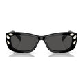 swarovski, swarovski eyewear, swarovski sunglasses, xeyes sunglass shop, women sunglasses, swarovski crystals, rectangular sunglasses, sunglasses with crystals, sk6008