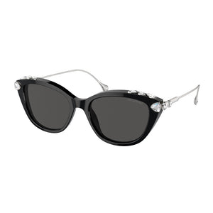 swarovski, swarovski eyewear, swarovski sunglasses, xeyes sunglass shop, women sunglasses, swarovski crystals, cat eye sunglasses, sunglasses with crystals, sk6010