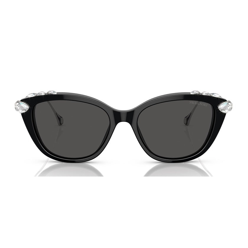 swarovski, swarovski eyewear, swarovski sunglasses, xeyes sunglass shop, women sunglasses, swarovski crystals, cat eye sunglasses, sunglasses with crystals, sk6010