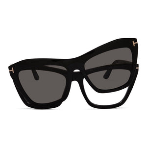 tom ford, tom ford eyewear, tom ford optical glasses, xeyes sunglass shop, tom ford prescription glasses, tf5971b, ft5971b, tom ford optical glasses with clip on