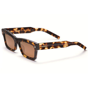 xeyes sunglass shop, valentino eyewear, women sunglasses, men sunglasses, fashion sunglasses, luxury sunglasses, rectangular sunglasses, sharp, vls134, new valentino sunglasses