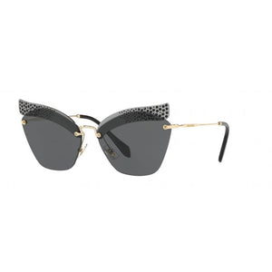miu miu sunglasses, fashion sunglasses, xeyes sunglass shop, luxury sunglasses, women sunglasses, cat eye sunglasses, glitter on glasses, smu56t