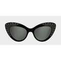 cutler and gross eyewear, xeyes sunglass shop, cat-eye sunglasses, crystals, women sunglasses, acetate, luxury eyewear, fashion 1287 01
