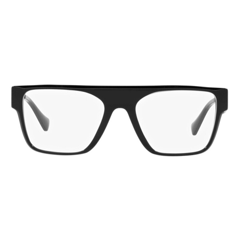 versace eyewear, versace optical glasses, xeyes sunglass shop, fashion optical glasses, women optical glasses, black optical glasses, 90's versace, rectangular optical glasses, ve3326u