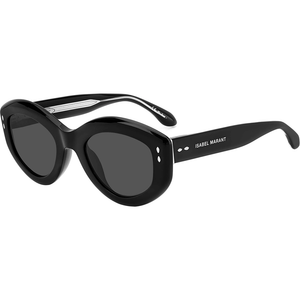 isabel marant, isabel marant eyewear, isabel marant sunglasses, xeyes sunglass shop, women sunglasses, fashion sunglasses, oval sunglasses, black sunglasses, isabel marant im0105gs, im0105/g/s