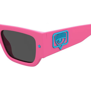 chiara ferragni, chiara ferragni eyewear, chiara ferragni sunglasses, xeyes sunglass shop, fashion sunglasses, women sunglasses, cf7013s, pink sunglasses