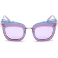 emilio pucci eyewear, emilio pucci, xeyes sunglass shop, big round metal sunglasses, women sunglasses, fashion sunglasses, round sunglasses, ep105 pink emilio pucci glasses