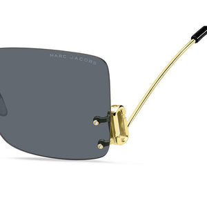 marc jacobs, xeyes sunglass shop, fashion sunglasses, fashion, marc jacobs sunglasses, marc jacobs eyewear, gold sunglasses, women sunglasses, square sunglasses, square frameless sunglasses, marc 372s sugnlasses
