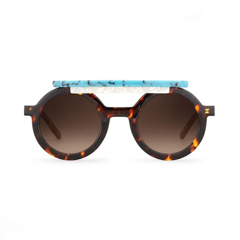 oxydo, oxydo eyewear, oxydo sunglasses, xeyes sunglass shop, acetate sunglasses, fashion, fashion sunglasses, men sunglassses, women sunglasses, round sunglasses, brown sunglasses, limited edition, clemence seilles