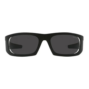 prada, prada sunglasses, prada eyewear, sport sunglasses, rectangular sunglasses, men sunglasses, fashion, fashion sunglasses, xeyes sunglass shop, black sunglasses, sps02y