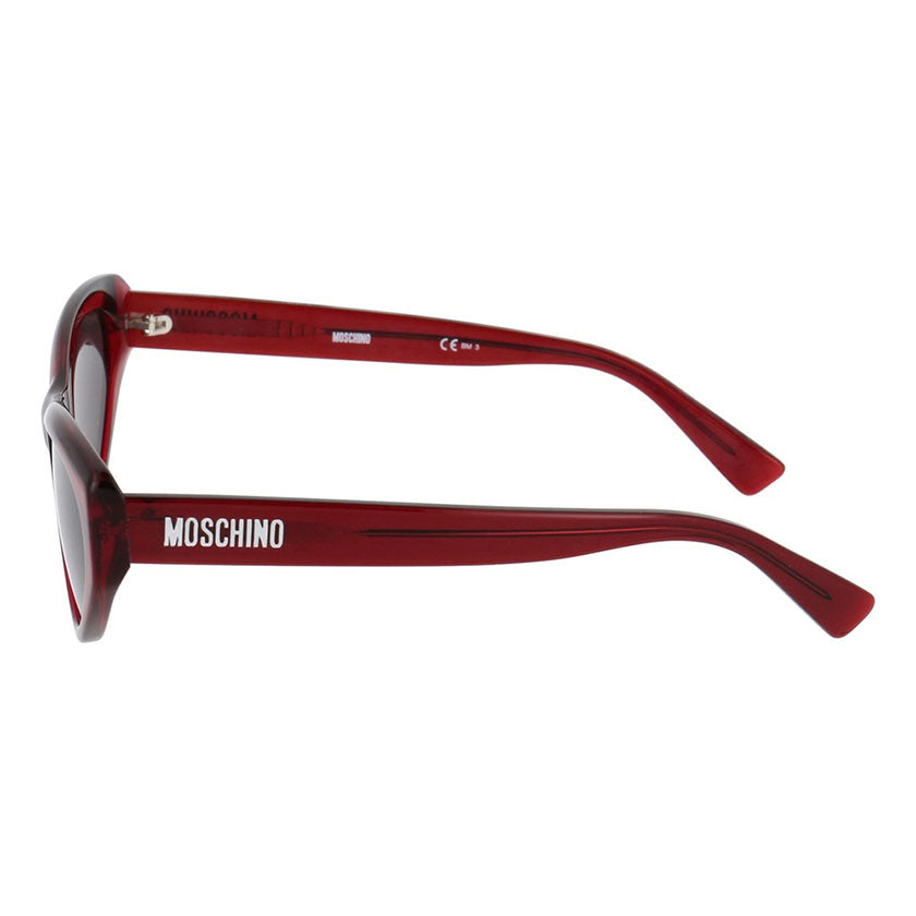 moschino eyewear, moschino sunglasses, xeyes sunglass shop, fashion, fashion sunglasses, women sunglasses, moschino, cat-eye sunglasses, red sunglasses, mos077s