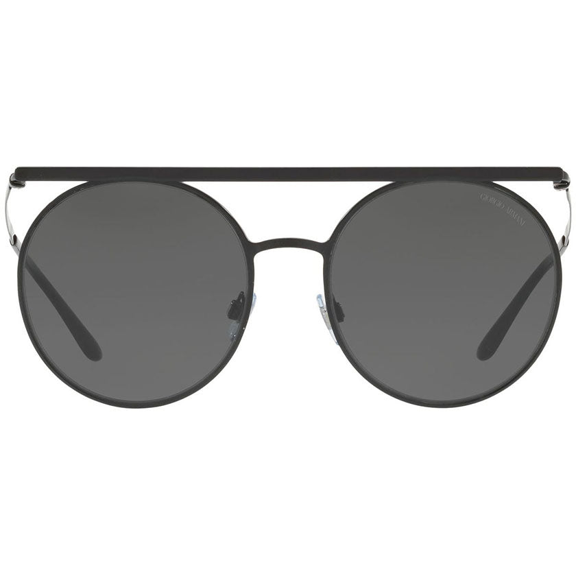 giorgio armani eyewear, giorgio armani, xeyes sunglass shop, oversized black round sunglasses, women sunglasses, fashion sunglasses, round sunglasses, giorgio armani, ar6069