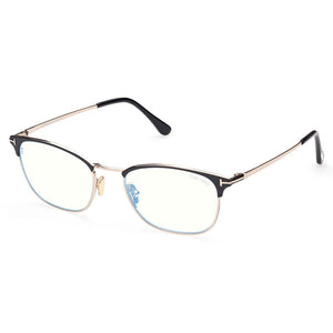 tom ford, tom ford eyewear, tom ford optical glasses, xeyes sunglass shop, tom ford prescription glasses, tf5750b, blue light glasses, blue block